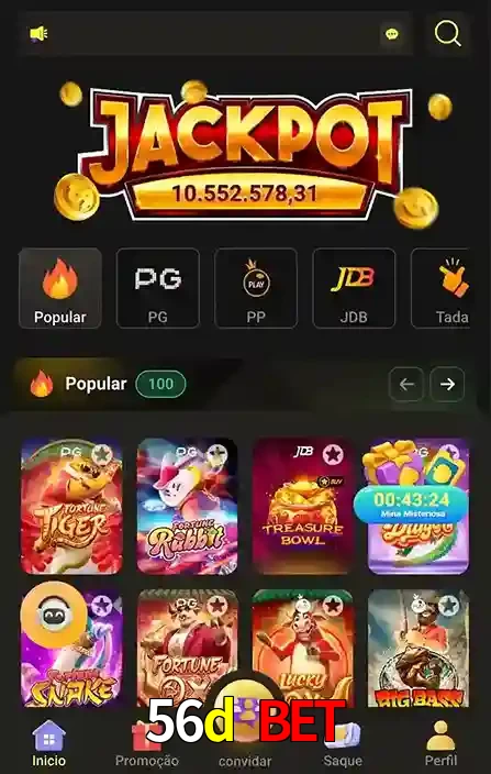 Promoções Especiais no 56d bet App